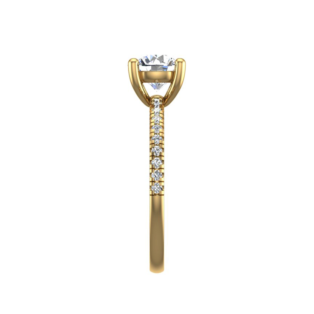 Kennedy Pave Engagement Ring